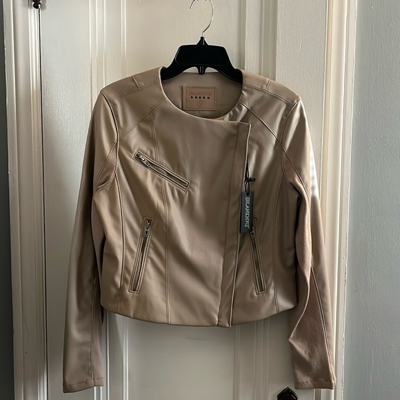 Blank NYC faux leather jacket size M - Picture 1 of 6